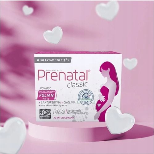 PRENATAL CLASSIC WITAMINY CIĄŻA 90 kapsułek na Arena.pl