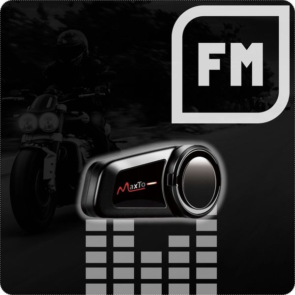 INTERKOM MOTOCYKLOWY BLUTOOTH MAXTO M2 POLSKI LEKTOR zdjęcie 6