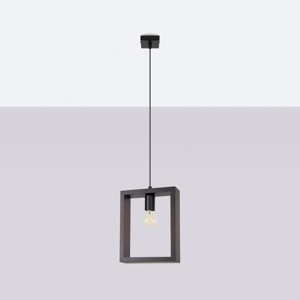 Lampa wisząca ARIES wenge zdjęcie 2