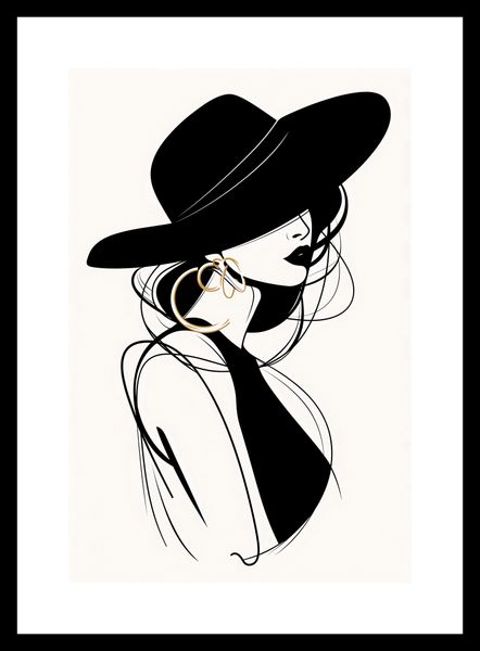 Plakat 20x30cm Uwikłana Elegancja zdjęcie 3