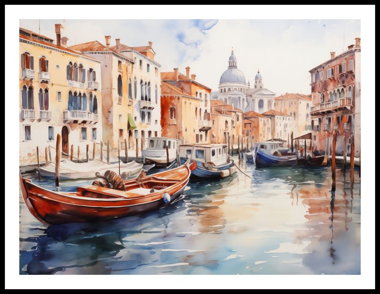 Plakat 80x60cm Wenecka Impresja zdjęcie 3
