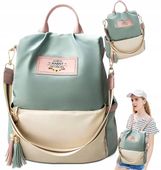 Damski Plecak Plecaczek Torebka Torba 2W1 Pojemny