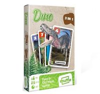 karty czarny piotruś & memo 2w1 dinozaury 1280