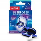 Zatyczki stopery do uszu ochronniki słuchu do spania Alpine SleepDeep