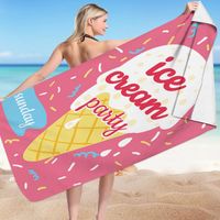 ręcznik plażowy prostokątny ice cream party 150x70 rec54wz3
