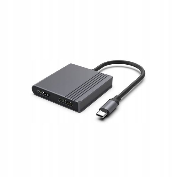 Adapter USB-C DO HDMI + DP Gembird zdjęcie 1