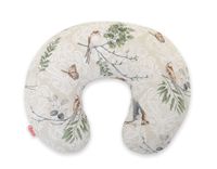 Poduszka rogal do karmienia fasolka + zdejmowana poszewka - brown birds