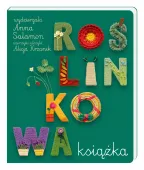 Zielnik książka edykacyjna dla najmłodszych dzieci - Roślinkowa książka