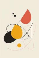 Plakat 20x30cm Rapsodia Kształtów