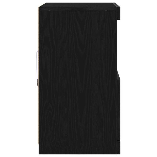 Bufet Czarny 60 x 37 x 67 cm Materiał drewnopochodny na Arena.pl