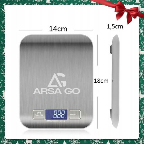 PRECYZYJNA WAGA KUCHENNA 10kg I 1g DOMOWA ELEKTRONICZNA TARA LCD na Arena.pl