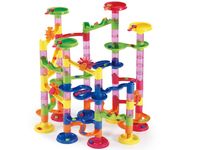 Tor Kulkowy Marble 105el Kulki Kulodrom dla Kulek Zjeżdzalnia