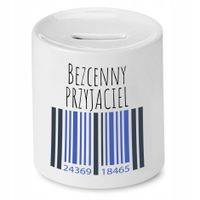 Skarbonka Dla Przyjaciela Bezcenny Przyjaciel Z Nadrukiem Ze Zdjęciem