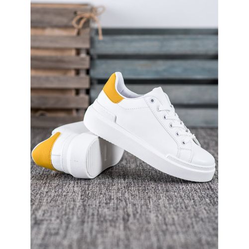 Białe Sneakersy Na Platformie r.39 na Arena.pl