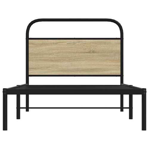 Łóżko bez materaca, 100x200 cm, dąb sonoma na Arena.pl