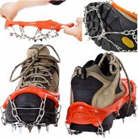 Raczki na buty ANTYPOŚLIZGOWE Łańcuchy KOLCE uniwerslane 38-44