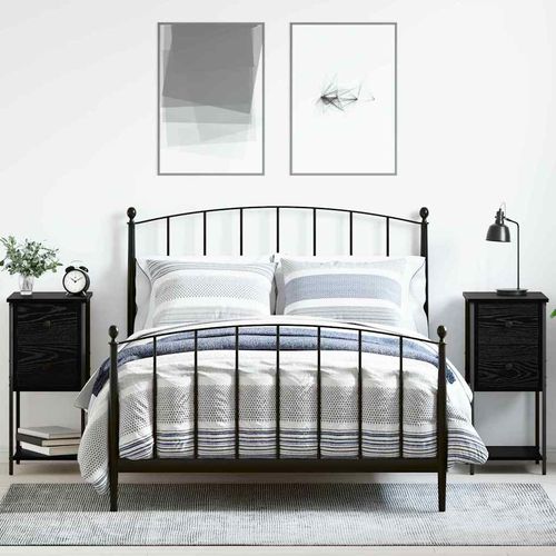 Szafka Nocna z szufladą 2 pcs Czarny dąb 32 x 42 x 70 cm na Arena.pl