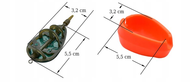 Zestaw Koszyków do Metody 30g, 40g + Forma Method Feeder Foremka zdjęcie 2