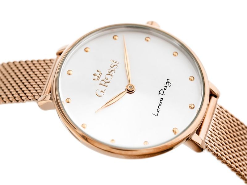 ZEGAREK G. ROSSI - 11890B3-3D3 (zg884c)  + BOX zdjęcie 3