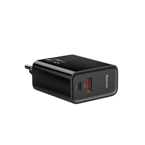 BASEUS SPEED PPS QC3.0 + USB-C NETWORK CHARGER BLACK na Arena.pl