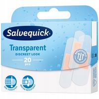 Salvequick Transparent - Elastyczne plastry - 20 sztuk