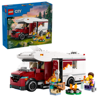 LEGO City Wakacyjny kamper pełen przygód gitara grill ognisko 60454