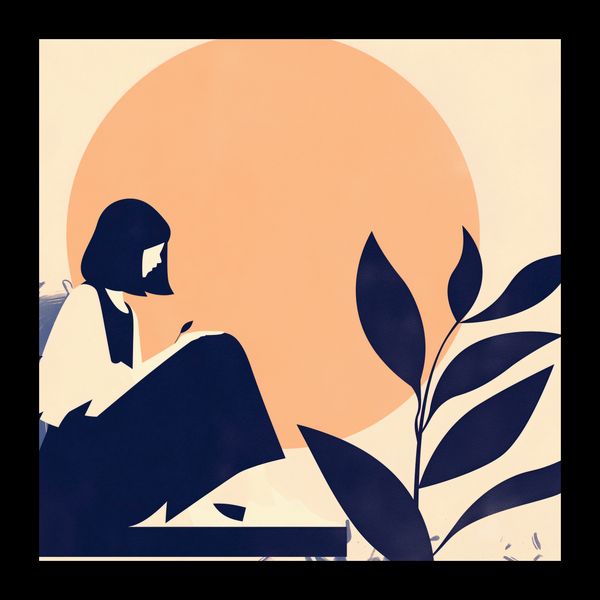 Plakat 20x20cm Kontemplacja zdjęcie 2