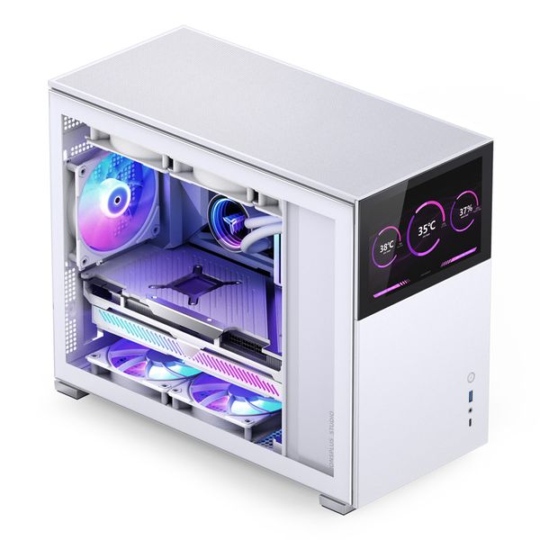 Obudowa Jonsbo D31 STD Screen White zdjęcie 16