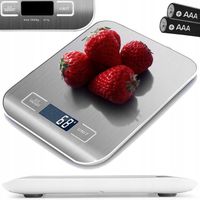 ELEKTRONICZNA WAGA KUCHENNA PRECYZYJNA LCD 10KG DIETETYCZNA + BATERIE