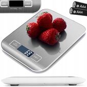 ELEKTRONICZNA WAGA KUCHENNA PRECYZYJNA LCD 10KG DIETETYCZNA + BATERIE