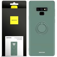 Spacecase Silicone Ring Galaxy Note 9 Dark Green