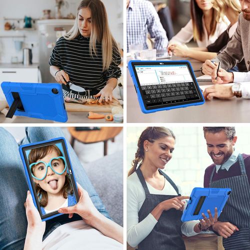 Etui do Samsung Galaxy Tab A7 10.4" Pancerne z Podstawką Niebieskie na Arena.pl