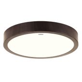 Plafoniera Led Atut 04150 Ideus 18W 4100K metalowa okrągła brązowa
