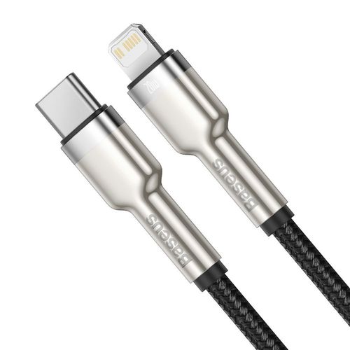 przewód kabel iphone usb-c - lightning cafule metal data power delivery na Arena.pl