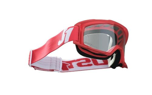 Gogle motocyklowe Just1 Vitro czerwono-białe |MR48| na Arena.pl