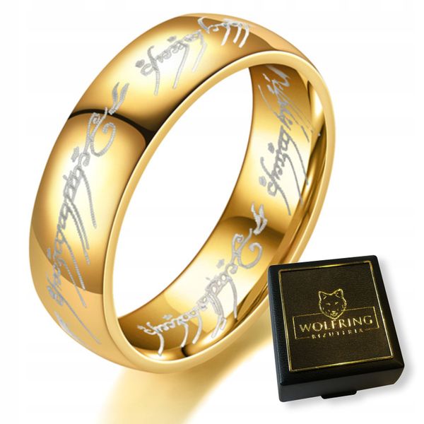 PIERŚCIEŃ WŁADCA z Wolframu WOLFRING EU22 US10 zdjęcie 1