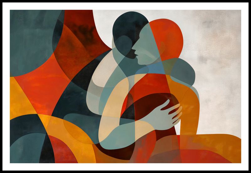 Plakat 91,5x61cm Objęcia zdjęcie 3