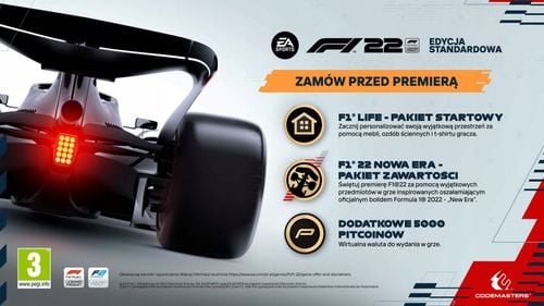 Gra F1 22 na Xbox Series X na Arena.pl