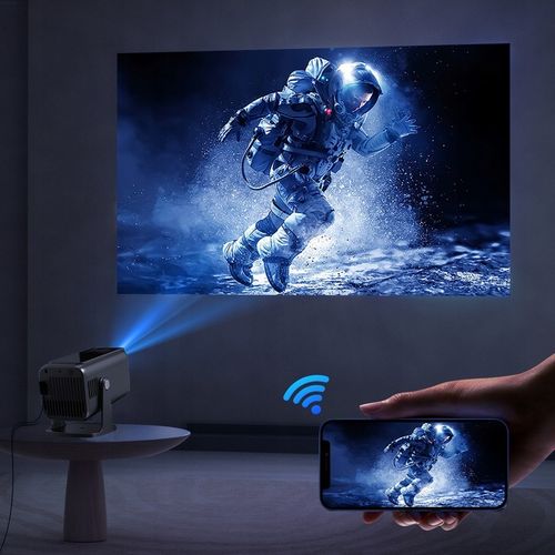 PROJEKTOR RZUTNIK HY320 PRO 4K PRZENOŚNY ANDROID13 LED 1080P WIFI SMART TV na Arena.pl