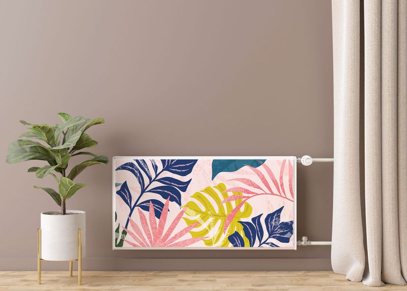 MASKOWNICA Magnetyczna Grzejnika Kolorowe Liście Natura 90cm x 60cm zdjęcie 7