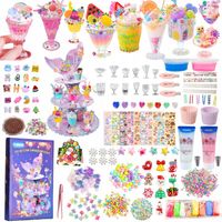 DUŻY DIY ZESTAW TWORZENIA LODY ZESTAW STWÓRZ SWÓJ NIEPOWTARZALNY DIY LODY