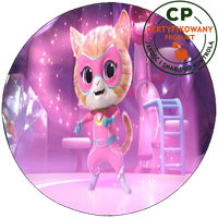 Opłatek na tort - SuperKoty - SuperKitties