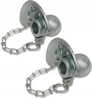 2x KULA RAMIENIA PODNOŚNIKA 56x28x12mm Z KOŁNIERZEM.