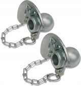 2x KULA RAMIENIA PODNOŚNIKA 56x28x12mm Z KOŁNIERZEM.