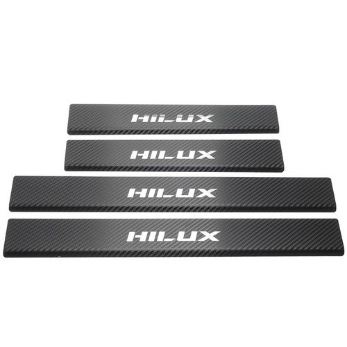 Listwa progowa TOYOTA HILUX MK8 Stal nierdzewna 304 carbon 4szt na Arena.pl