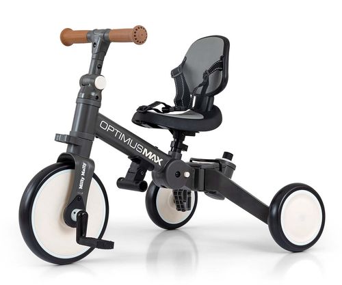 MILLY MALLY 6265 Rowerek 5w1 OPTIMUS MAX dark grey na Arena.pl