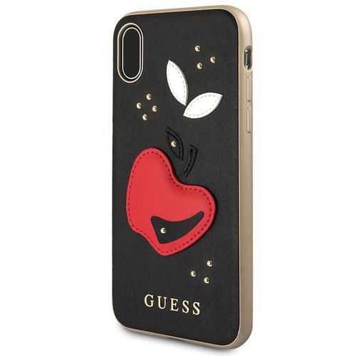 Guess Fruitistic - Etui iPhone X (czarny) na Arena.pl