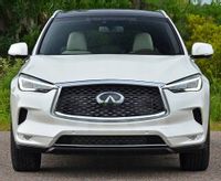 Infiniti QX50 - Chromowane Listwy Grill Chrom Atrapy Zderzaka Tuning