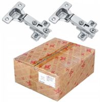 Zawias przemysłowy prosty nakładany HAFELE ETEC, 110° do drzwi nakładanych