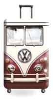 POKROWIEC OCHRONNY NA WALIZKĘ ETUI BUS OGÓREK CZERWONY M